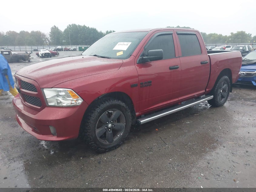 2014 RAM 1500, Front End, IAAI, VIN 1C6RR7KT2ES382628 — photo 2