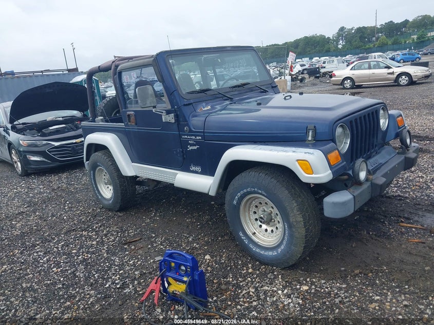 2000 JEEP WRANGLER auction photo 1