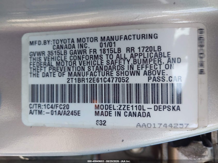 Фото 9 - TOYOTA COROLLA
