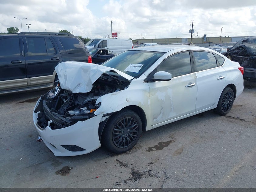 2017 Nissan Sentra, Удар спереди, IAAI, VIN 3N1AB7AP1HY340300 — фото 2