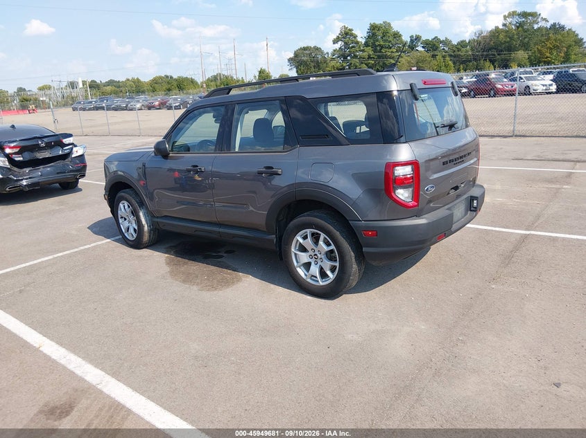 Vin: 3fmcr9a65nrd11047, lot: 46448895, ford bronco sport 20223