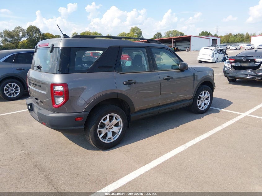 Vin: 3fmcr9a65nrd11047, lot: 46448895, ford bronco sport 20224