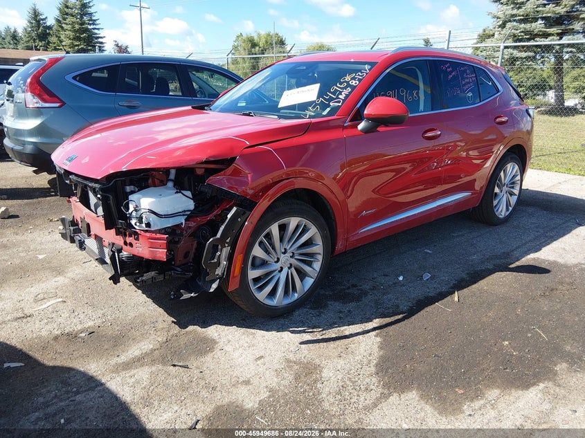 2026 Buick Envision, Удар спереди, IAAI, VIN LRBFZSR47TD088820 — фото 2