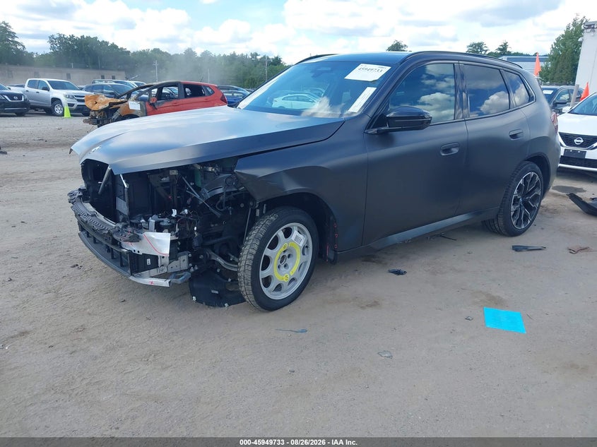 2026 BMW X3, Front End, IAAI, VIN 5UX73GP09T9294680 — photo 2