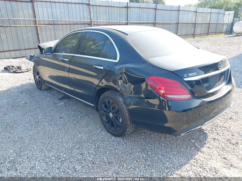 MERCEDES-BENZ C 300 2015 VIN 55SWF4KB4FU072553