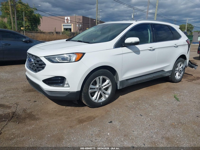Vin: 2fmpk4j9xlbb50483, lot: 46448987, ford edge sel 20202