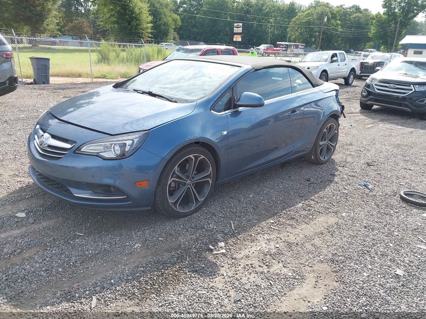 2016 Buick Cascada, Left Rear, IAAI, VIN W04WT3N59GG161563 — photo 2