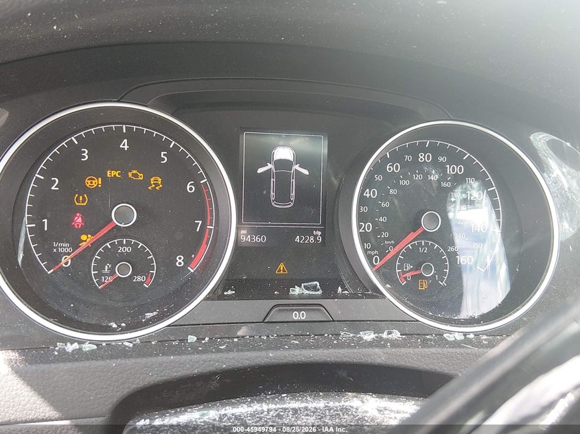 VOLKSWAGEN GOLF ALLTRACK 2019 VIN 3VWM17AUXKM519515