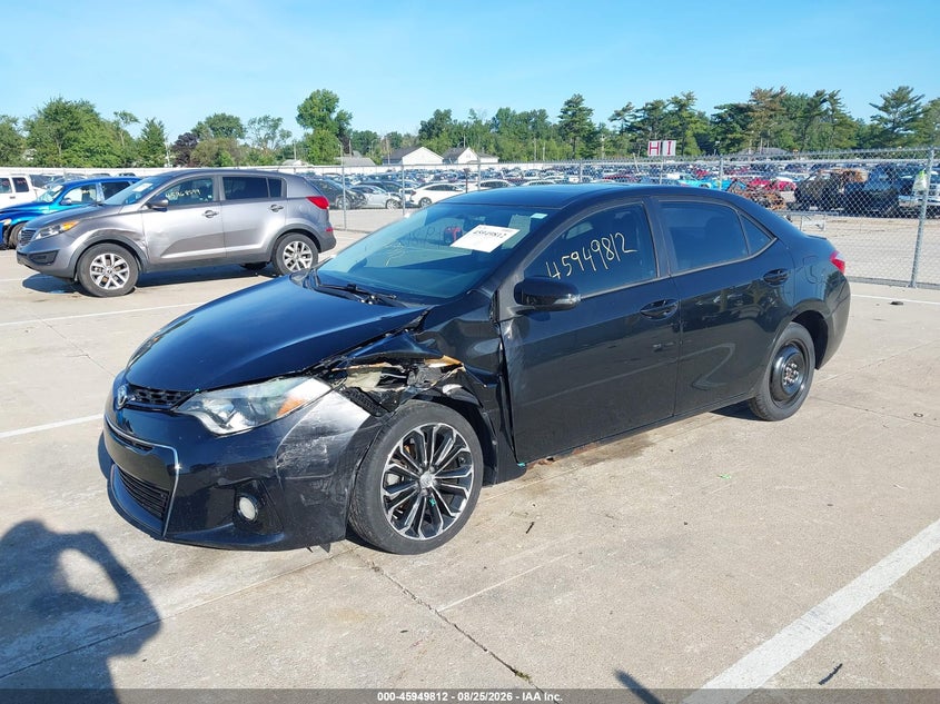 2014 TOYOTA COROLLA SEDAN 1.8L I-4 DOHC, VVT, 132HP