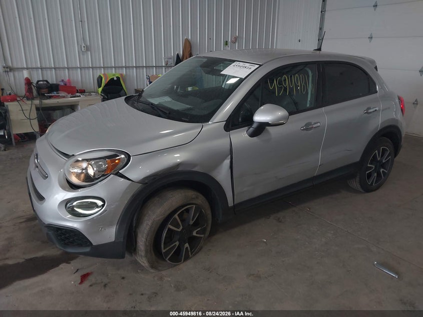 2019 Fiat 500X, Left Side, IAAI, VIN ZFBNFYA15KP803944 — photo 2
