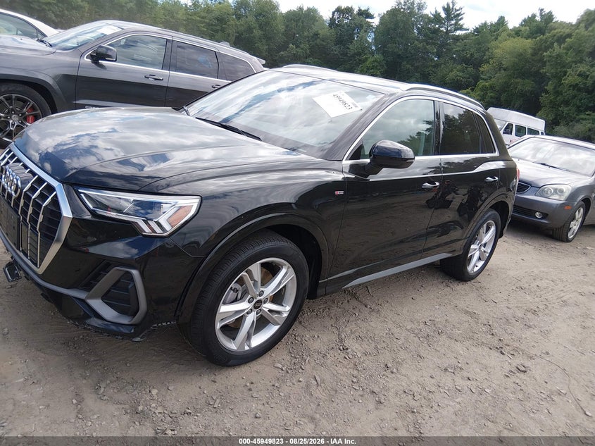 Vin: wa1eecf30r1075986, lot: 46449037, audi q3 premium plus 45 tfsi s line quattro tiptronic 20242