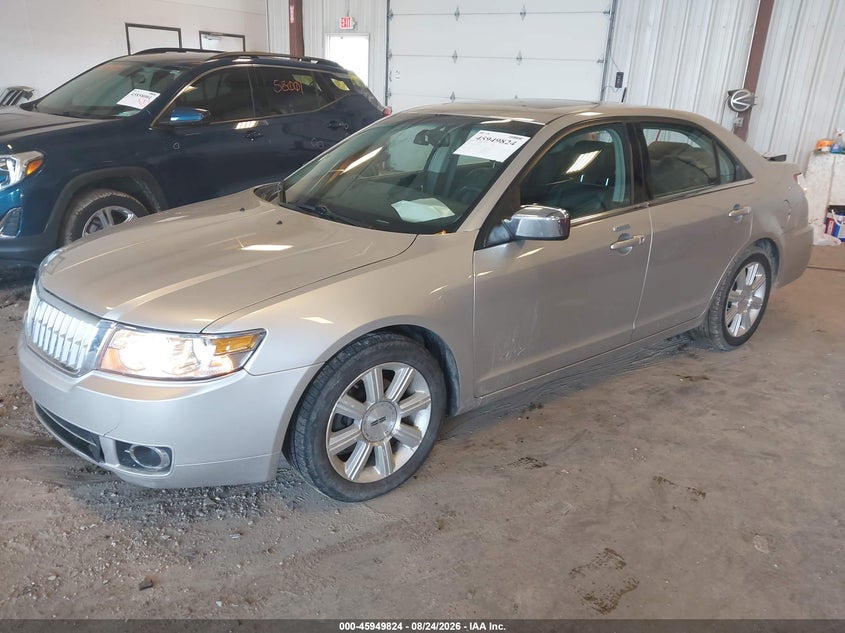 2007 Lincoln MKZ, Удар сзади, IAAI, VIN 3LNHM26T77R619320 — фото 2