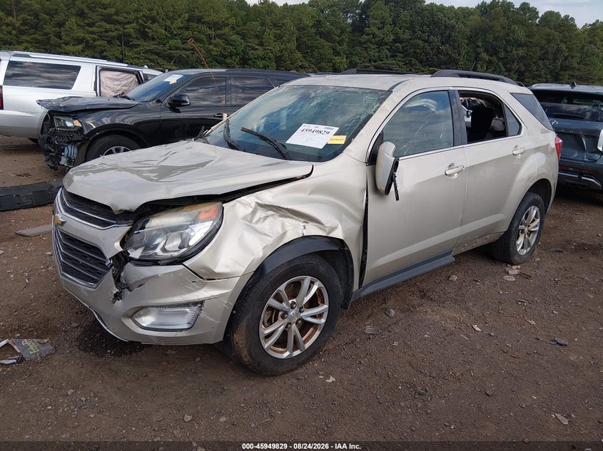 2016 Chevrolet Equinox, All Over, IAAI, VIN 2GNALCEK4G1148875 — photo 2
