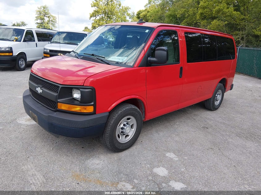 Vin: 1gawgeff1g1278465, lot: 46449090, chevrolet express 2500 ls 20162