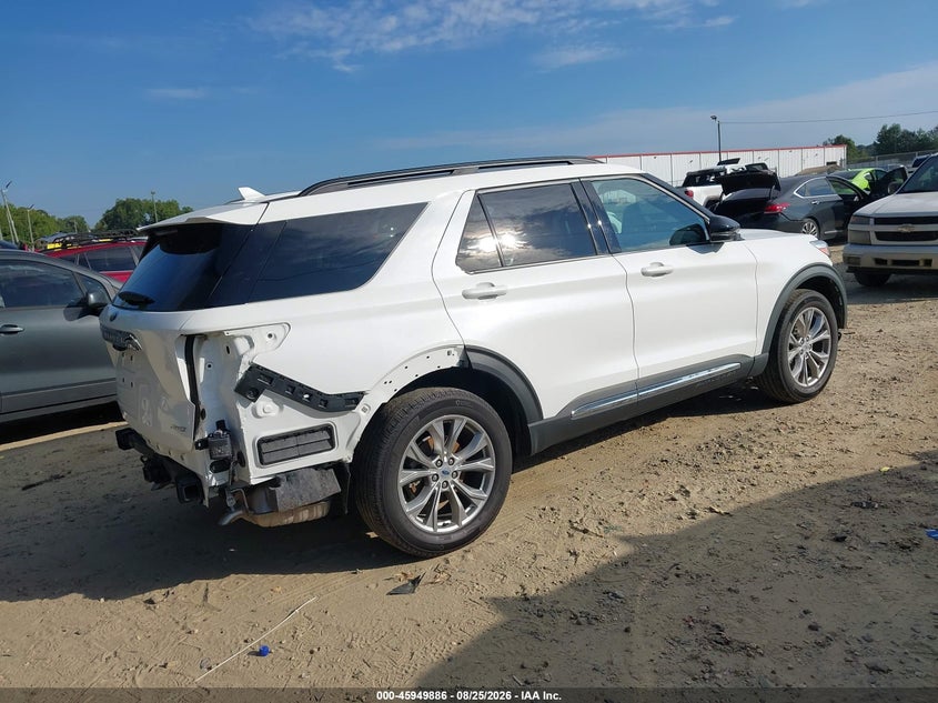 Vin: 1fmsk8dh8pgb96557, lot: 46449100, ford explorer xlt 20234