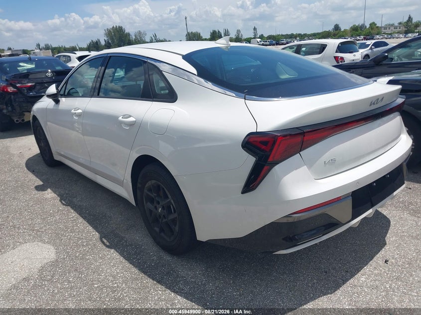 2026 KIA K5 SEDAN 2.5L I-4 DI, DOHC, VVT, 191HP