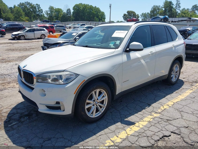 2015 BMW X5, Front End, IAAI, VIN 5UXKR0C51F0K68956 — photo 2