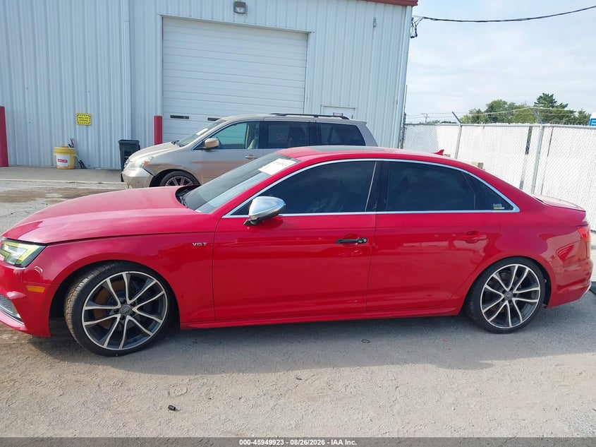 AUDI S4 2018 VIN WAUC4AF41JA003354