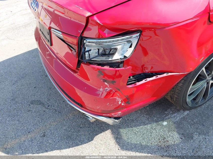 AUDI S4 2018 VIN WAUC4AF41JA003354