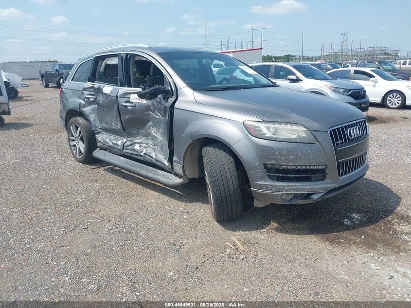 2013 AUDI Q7 auction photo 1
