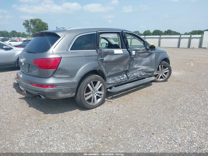 2013 AUDI Q7 auction photo 4