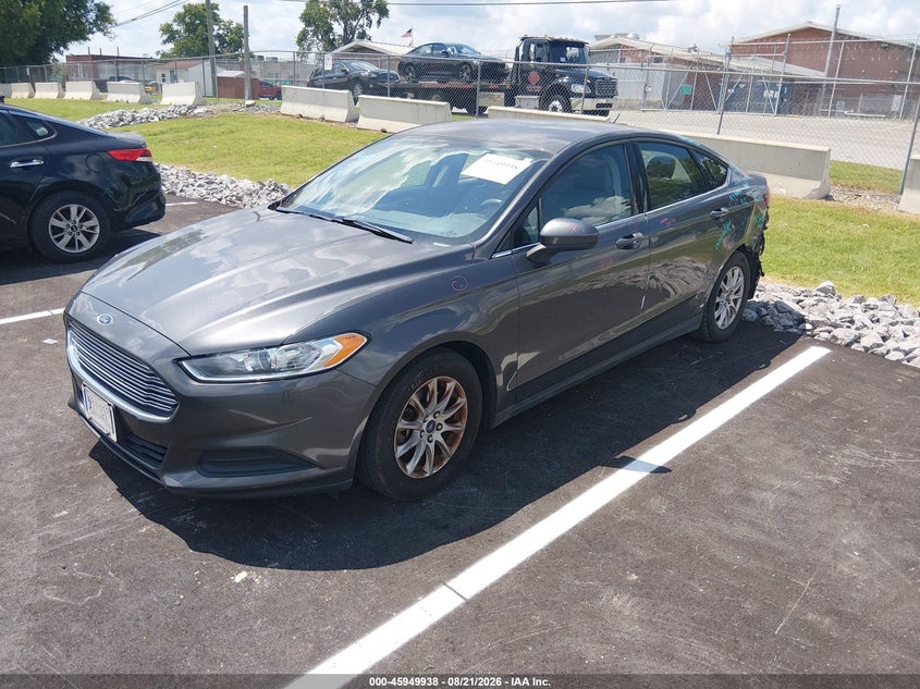 2016 Ford Fusion, Удар сзади, IAAI, VIN 3FA6P0G74GR300889 — фото 2
