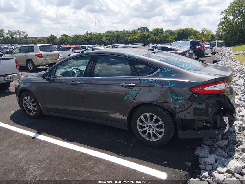 2016 FORD FUSION auction photo 3