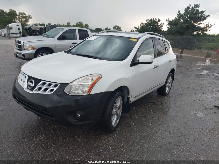 Vin: jn8as5mt9bw182592, lot: 46449203, nissan rogue sv 20112