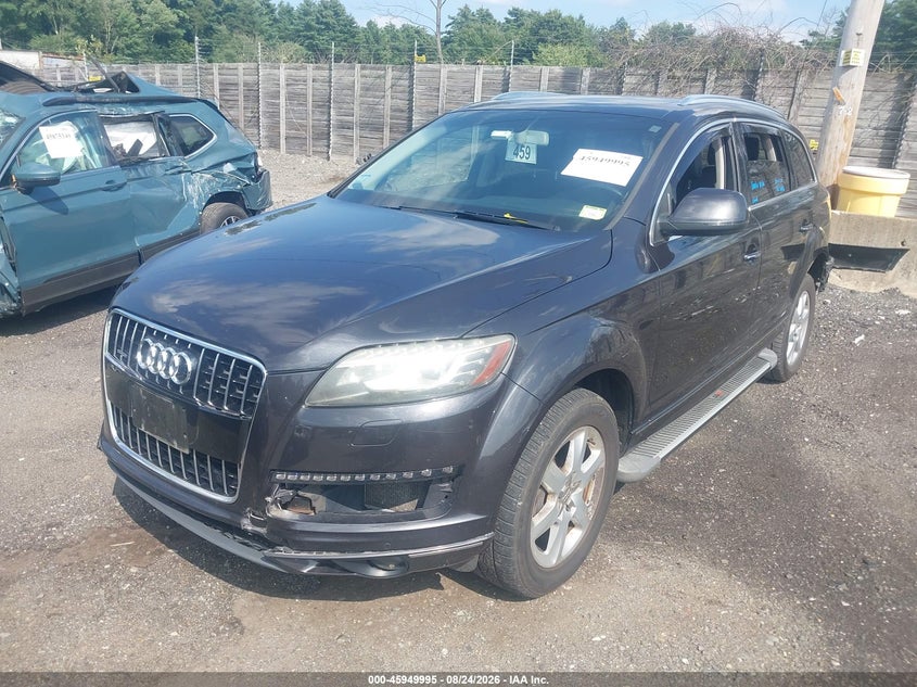 2011 Audi Q7, Левый зад, IAAI, VIN WA1LGAFE5BD004438 — фото 2