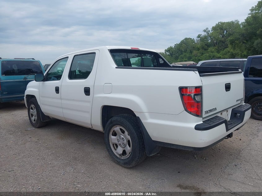 2012 HONDA RIDGELINE auction photo 3