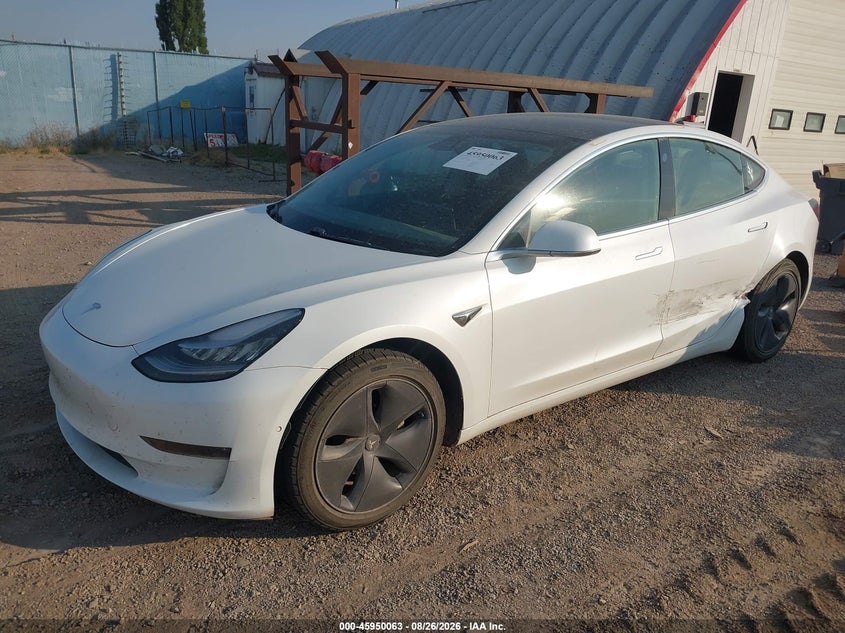 Vin: 5yj3e1eb1kf510568, lot: 46449277, tesla model 3 long range/performance 20192