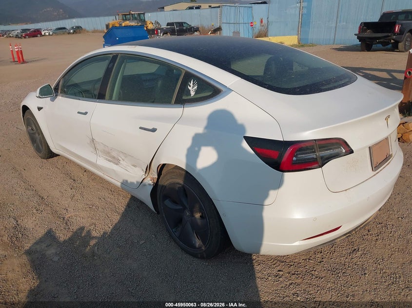 Vin: 5yj3e1eb1kf510568, lot: 46449277, tesla model 3 long range/performance 20193