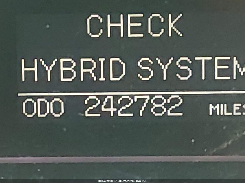 LEXUS RX 400H 2006 VIN JTJHW31U060030741