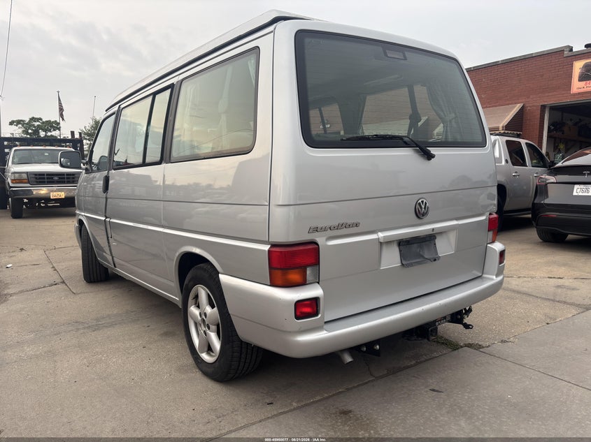 2002 VOLKSWAGEN EUROVAN auction photo 3