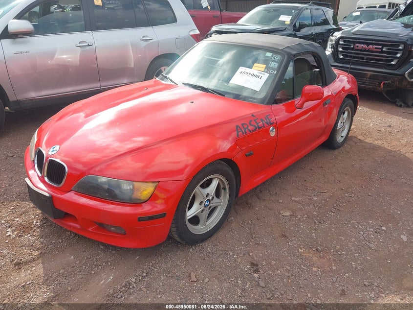 BMW Z3 1996 VIN 4USCH7322TLB71473