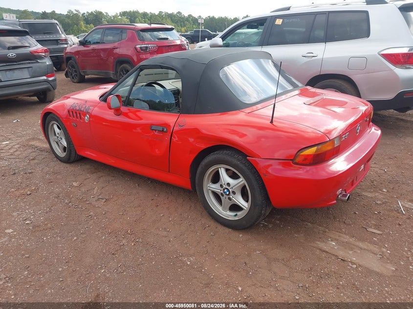 BMW Z3 1996 VIN 4USCH7322TLB71473