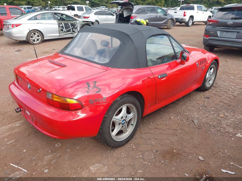 BMW Z3 1996 VIN 4USCH7322TLB71473