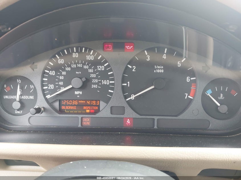 BMW Z3 1996 VIN 4USCH7322TLB71473