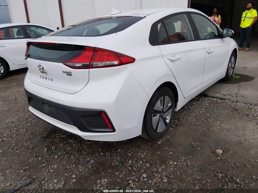 Vin: kmhc65lc5mu246924, lot: 46449360, hyundai ioniq hybrid blue 20214
