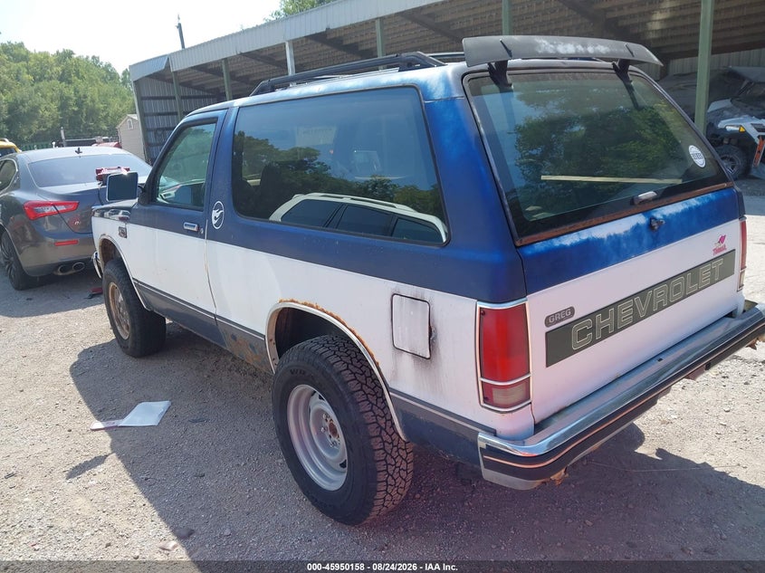 1987 CHEVROLET BLAZER