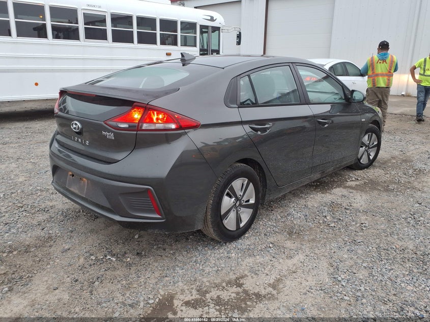Vin: kmhc65lc1lu217676, lot: 46449376, hyundai ioniq hybrid blue 20204