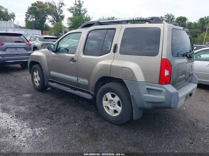NISSAN XTERRA 2005 VIN 5N1AN08W75C651271