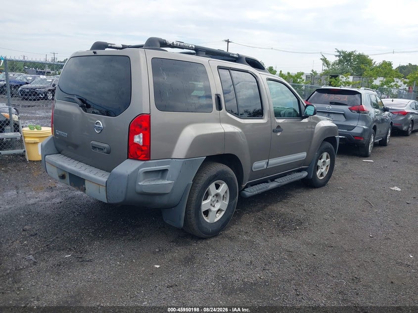 NISSAN XTERRA 2005 VIN 5N1AN08W75C651271