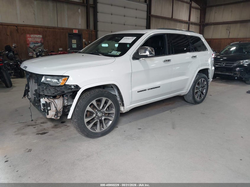 Vin: 1c4rjfcgxhc769860, lot: 46449443, jeep grand cherokee overland 20172