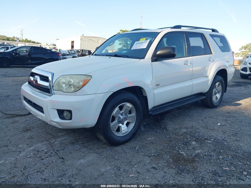 2007 Toyota 4Runner, Rear, IAAI, VIN JTEZU14R278066230 — photo 2