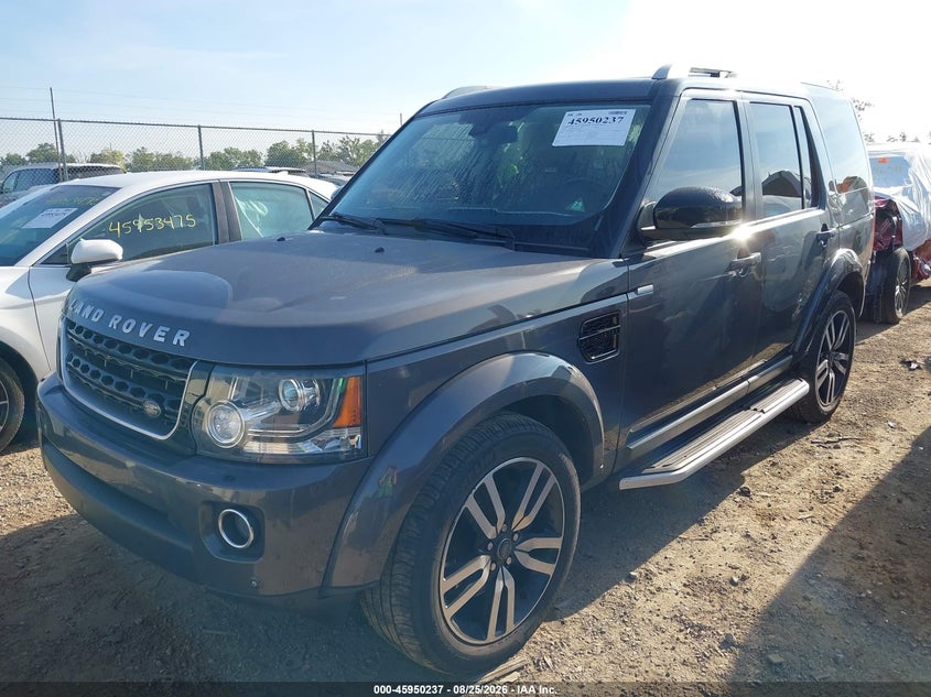 2016 LAND ROVER LR4 auction photo 2