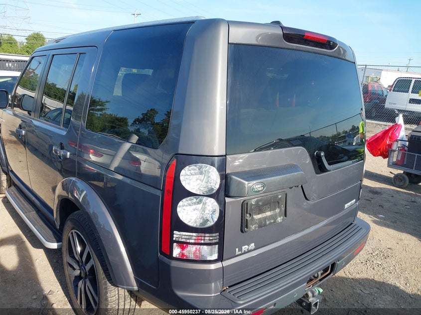 2016 LAND ROVER LR4 auction photo 3