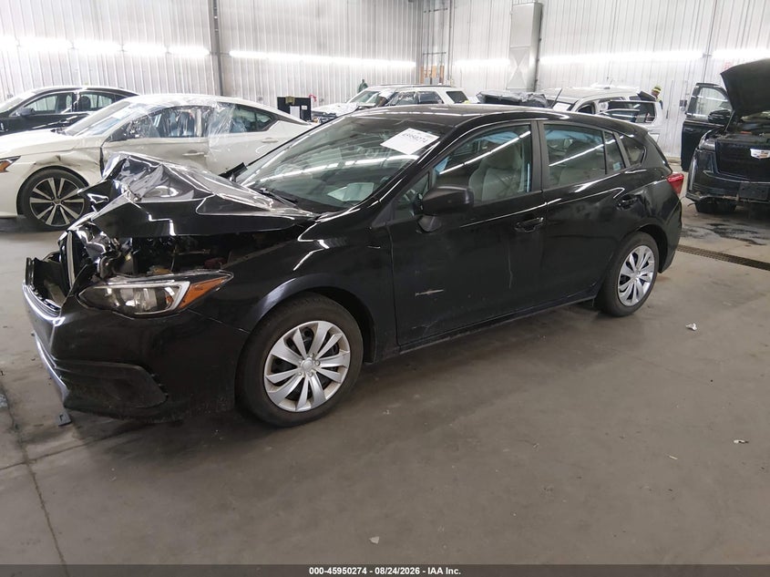 2022 Subaru Impreza, Front End, IAAI, VIN 4S3GTAB6XN3705553 — photo 2