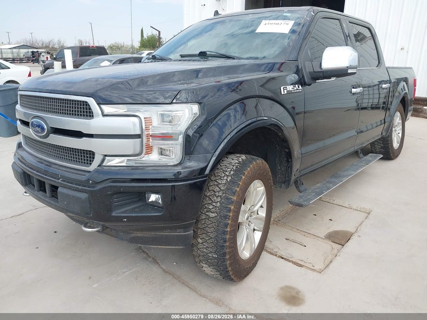 2019 Ford F-150, Right Side, IAAI, VIN 1FTEW1E46KFD49914 — photo 2