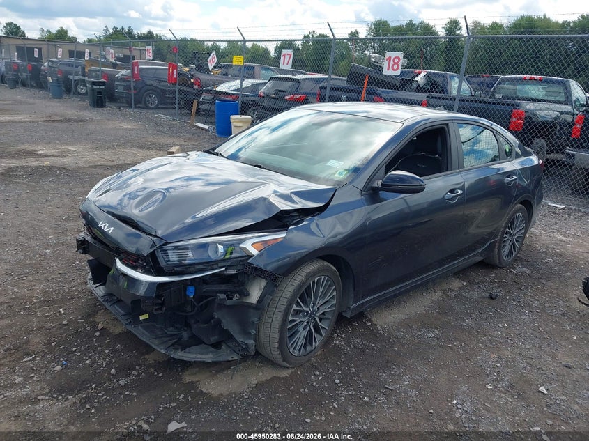 2023 Kia Forte, Front End, IAAI, VIN 3KPF54AD6PE558439 — photo 2
